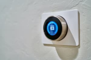 Nest thermostat installed